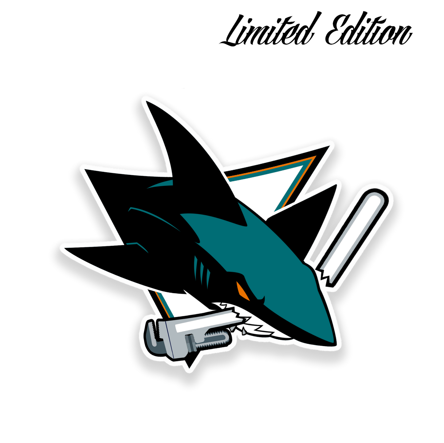 Sharks Fitter Sticker
