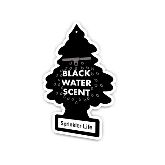 Black Water Scent Sticker