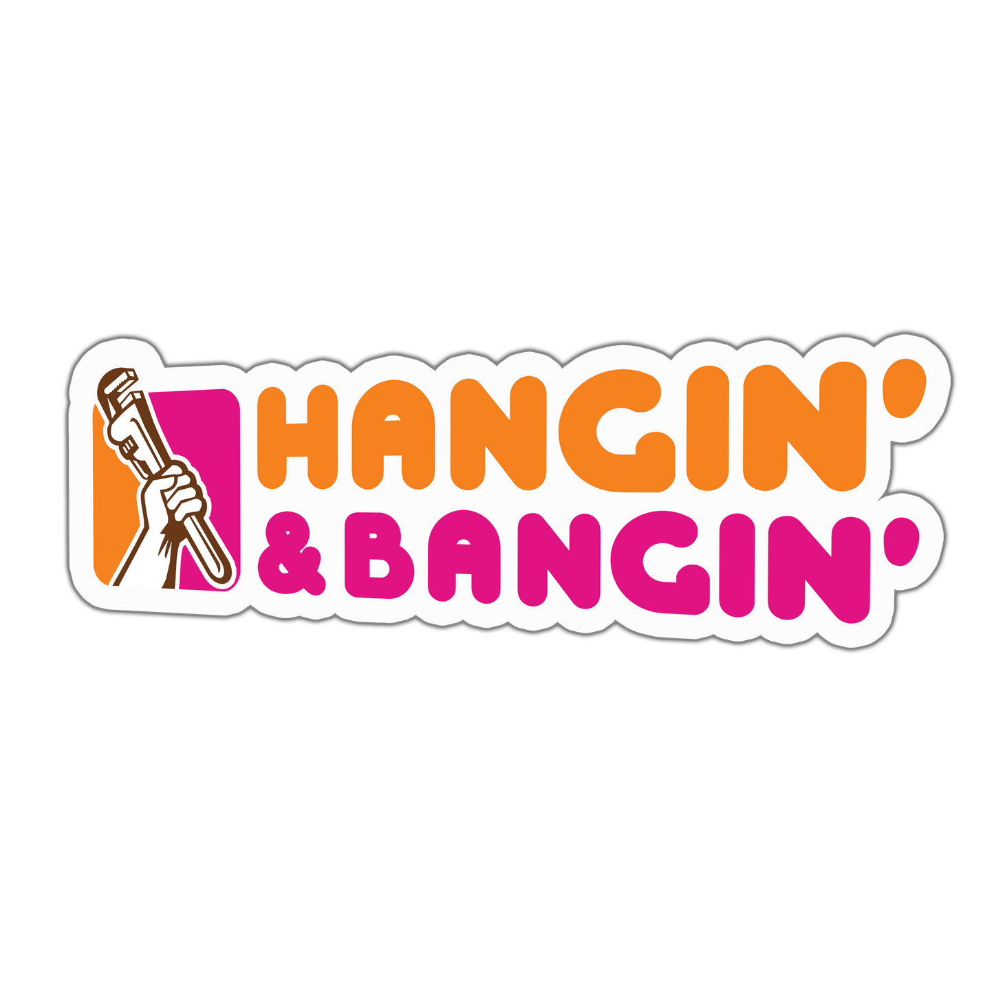 Hang & Bang Sticker