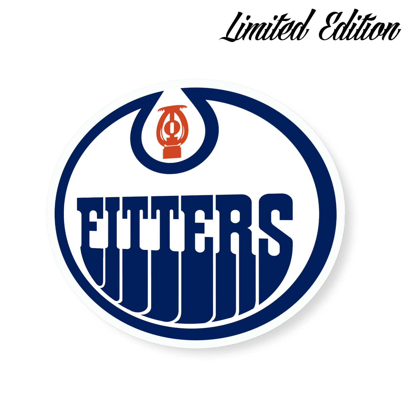 Oilers Fitter Sticker