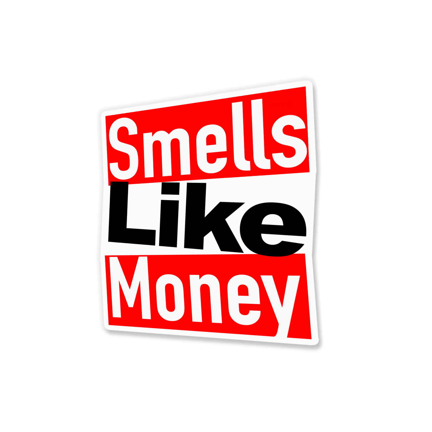 Smells Like Money Sticker