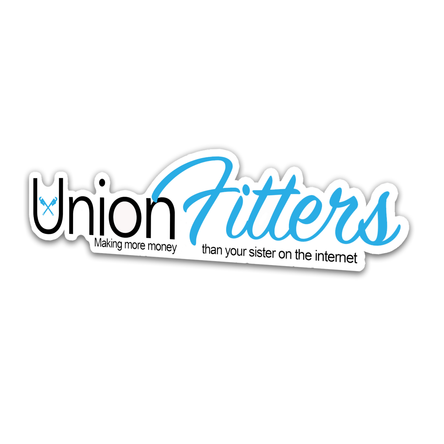 Union Fitters Sticker